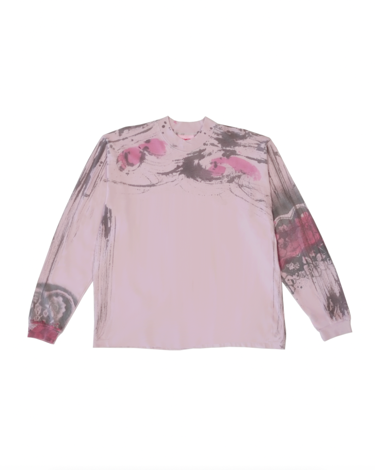 Flowering Bird Gesture Long Sleeve - Pink Dust