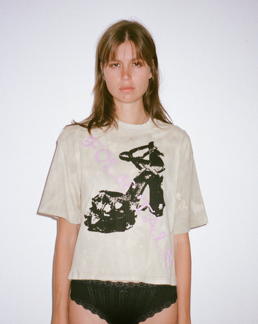 Concrete Heels Folk Tale T-shirt - Sand