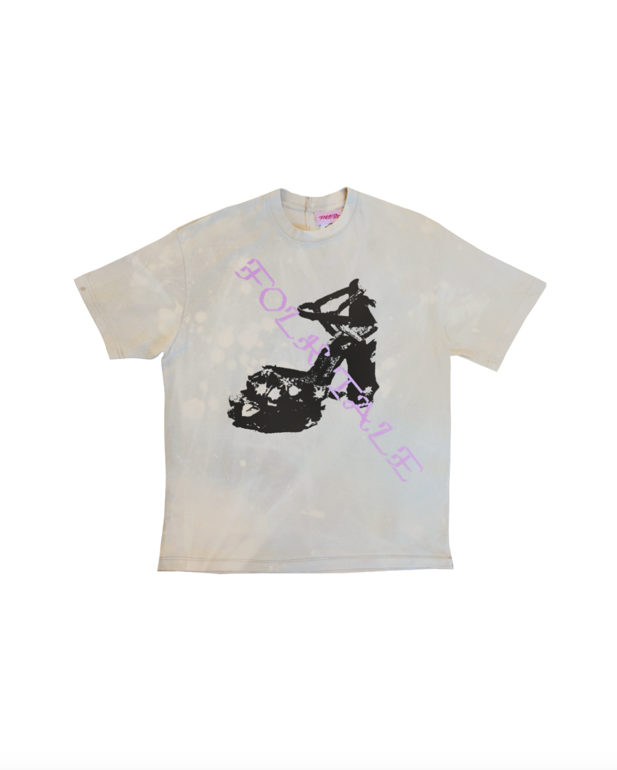 Concrete Heels Folk Tale T-shirt - Sand