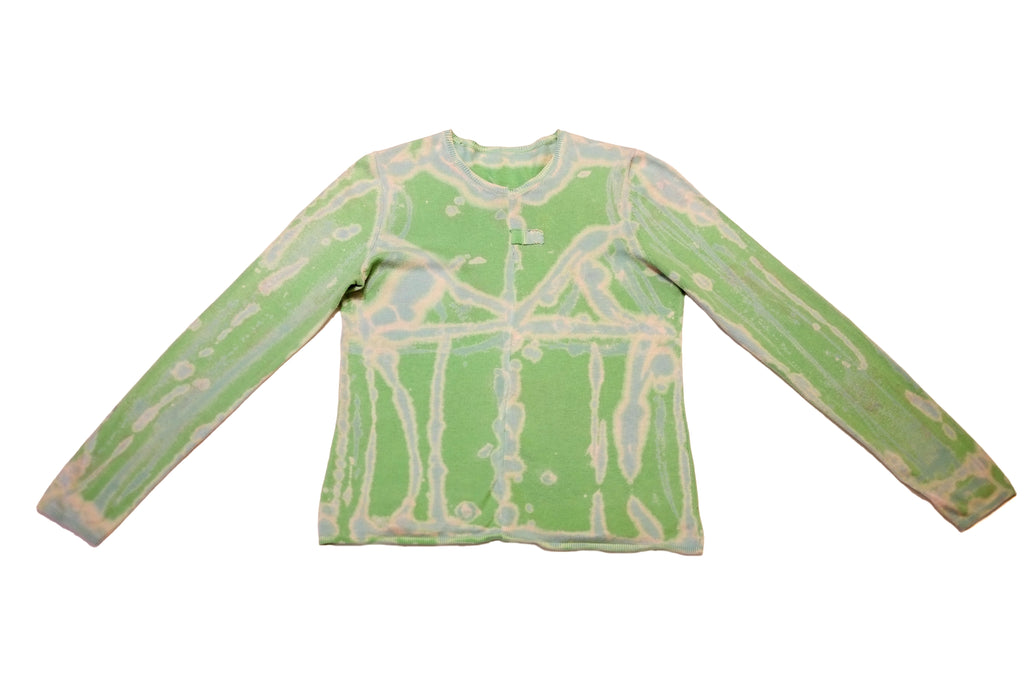 Acid Ponds Stitched Up Cardigan