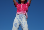 Hand Dyed Pink Sky T-Shirt