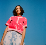 Hand Dyed Pink Sky T-Shirt